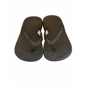 Columbia Women's Black Flip Flop‎ Sandals Size 9 M